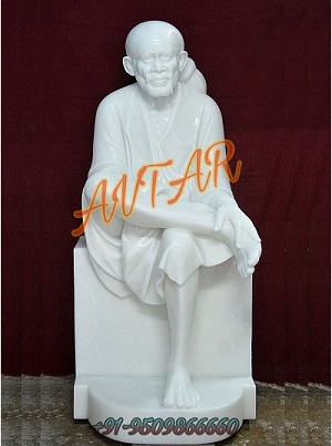 SHIRDI SAI BABA STATUE IN MARBLE